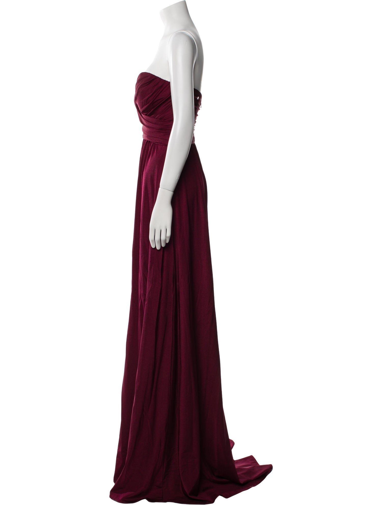 La Femme Linen Long Dress