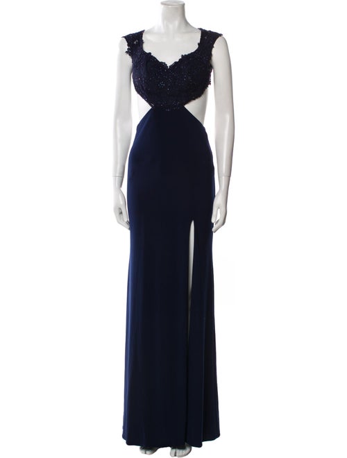 La Femme Linen Long Dress