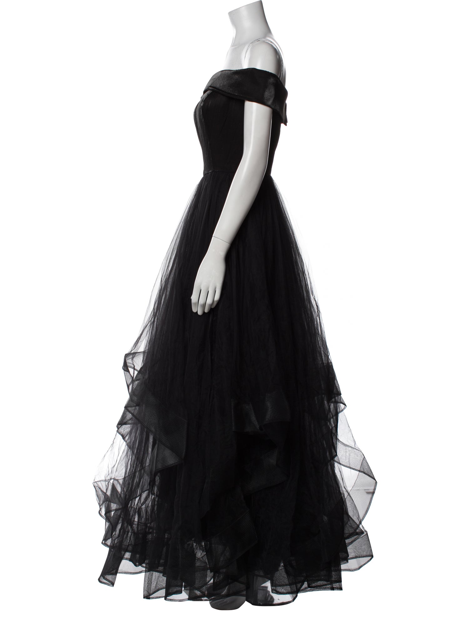 La Femme Linen Long Dress