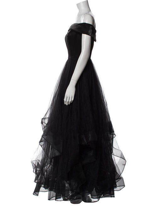 La Femme Linen Long Dress