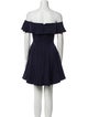 La Femme Off-The-Shoulder Mini Dress