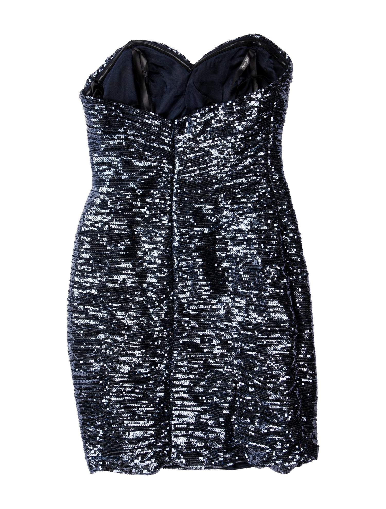 La Femme Strapless Mini Dress