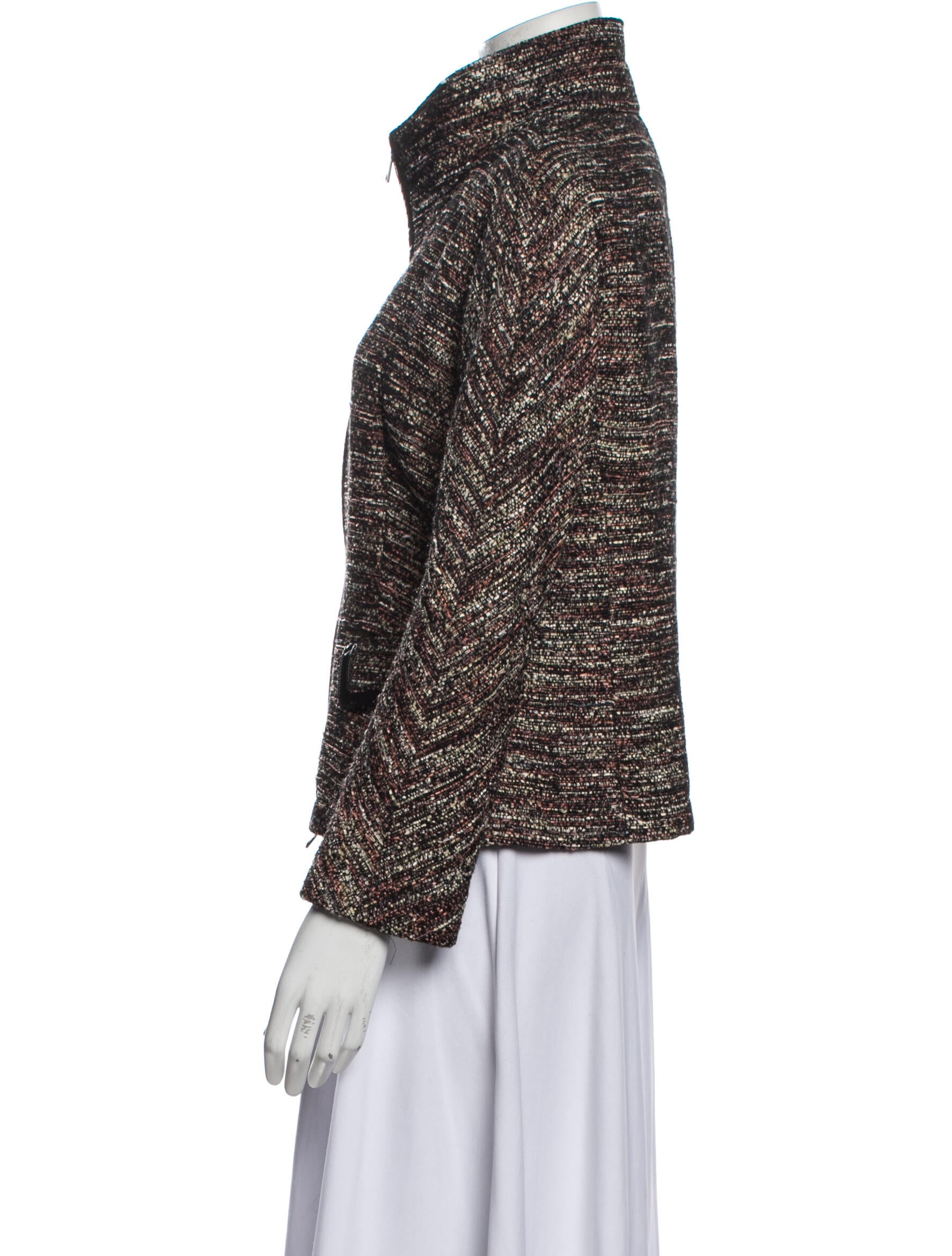 Lafayette 148 Tweed Pattern Jacket