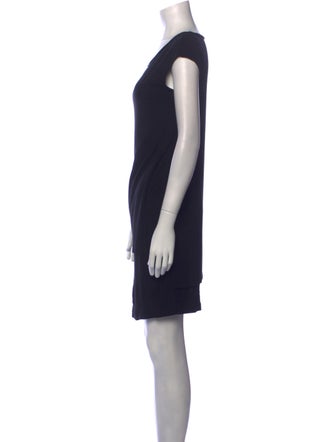 Lafayette 148 Scoop Neck Mini Dress