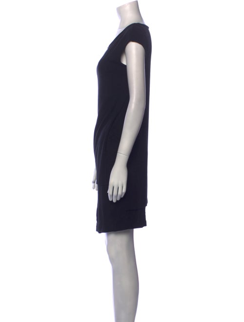 Lafayette 148 Scoop Neck Mini Dress