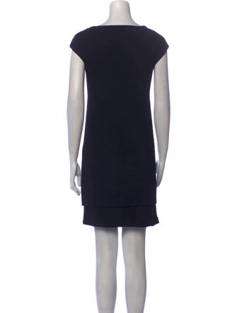 Lafayette 148 Scoop Neck Mini Dress
