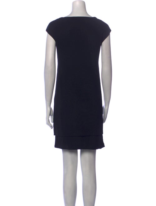Lafayette 148 Scoop Neck Mini Dress