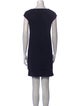 Lafayette 148 Scoop Neck Mini Dress