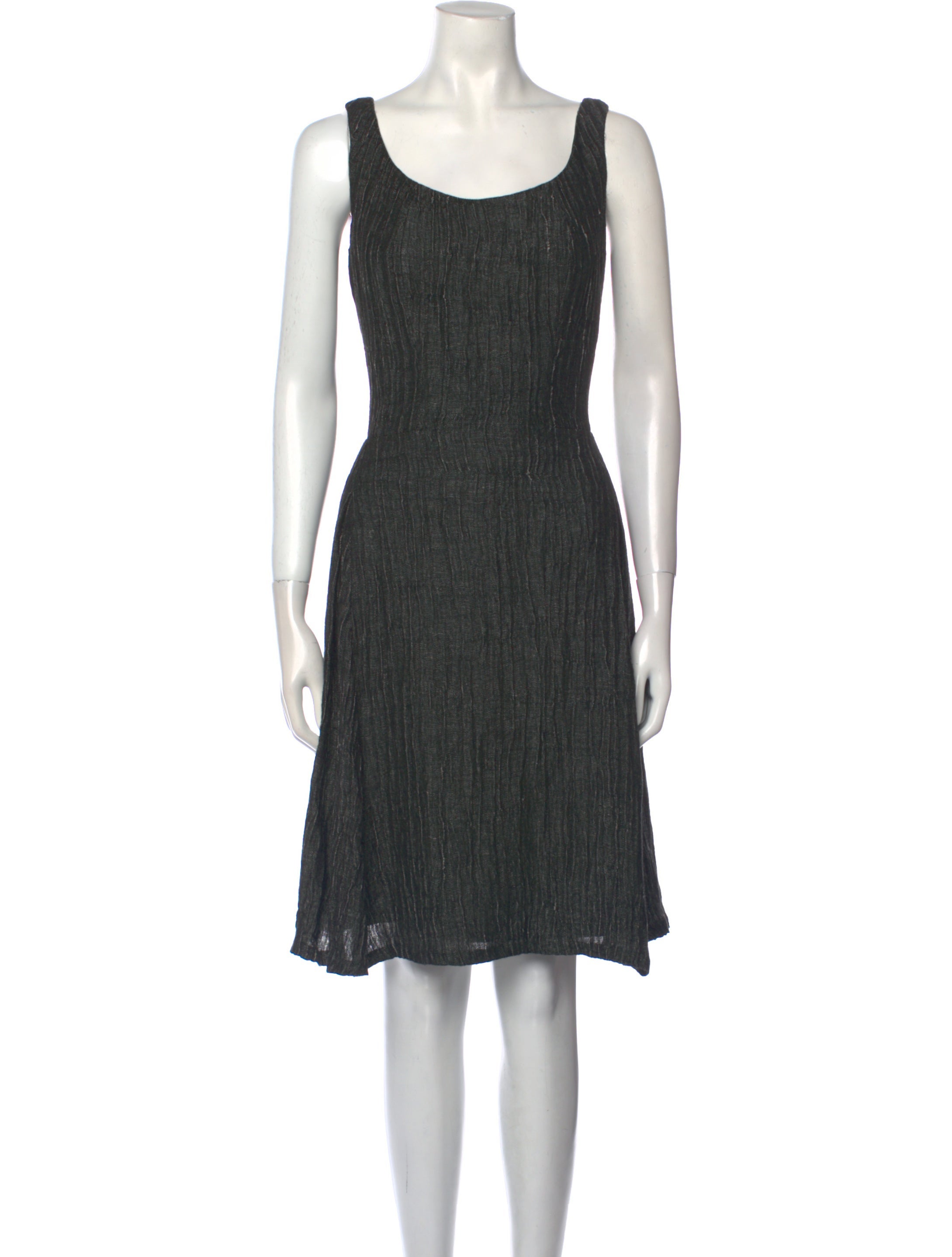 Lafayette 148 Scoop Neck Knee-Length Dress