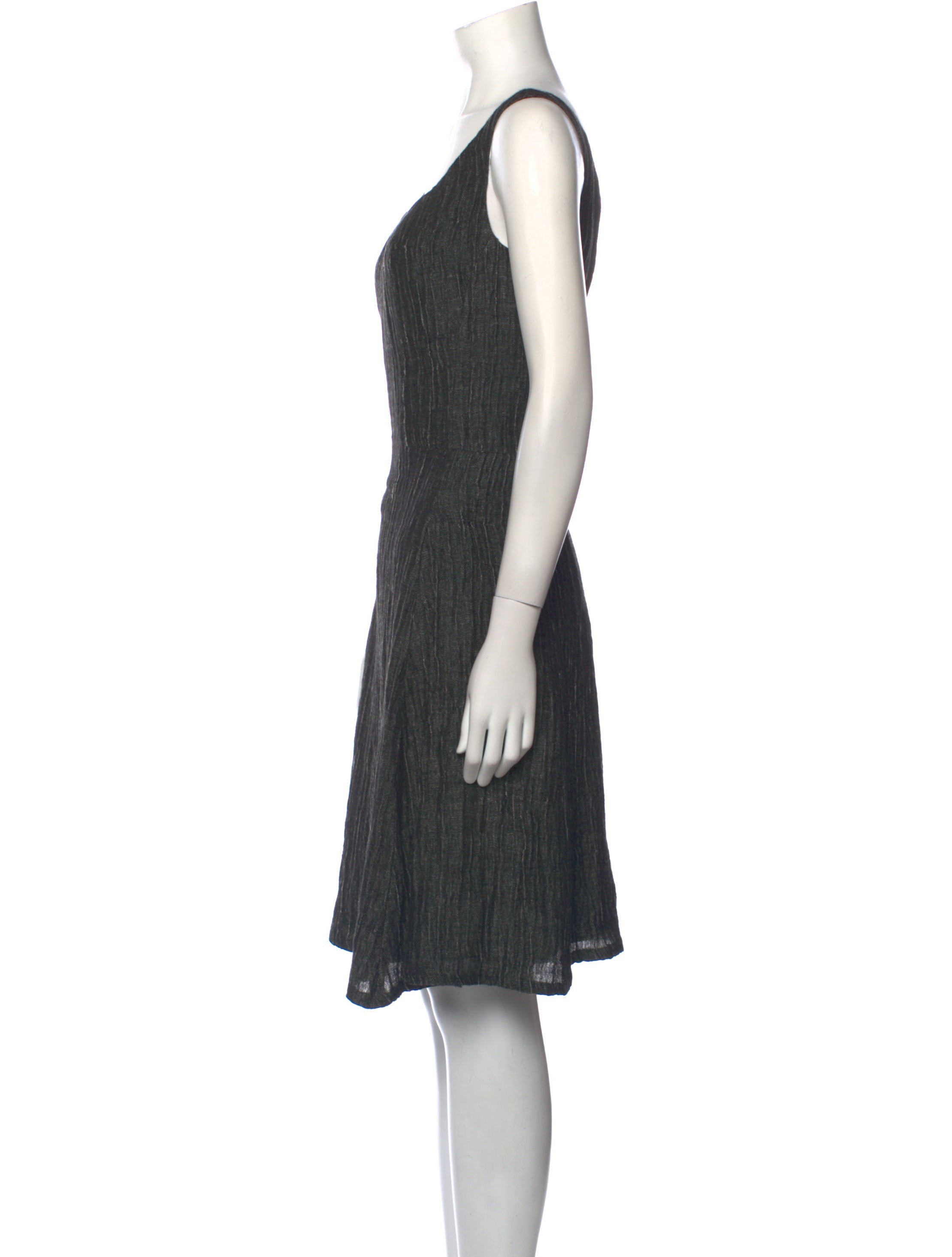 Lafayette 148 Scoop Neck Knee-Length Dress