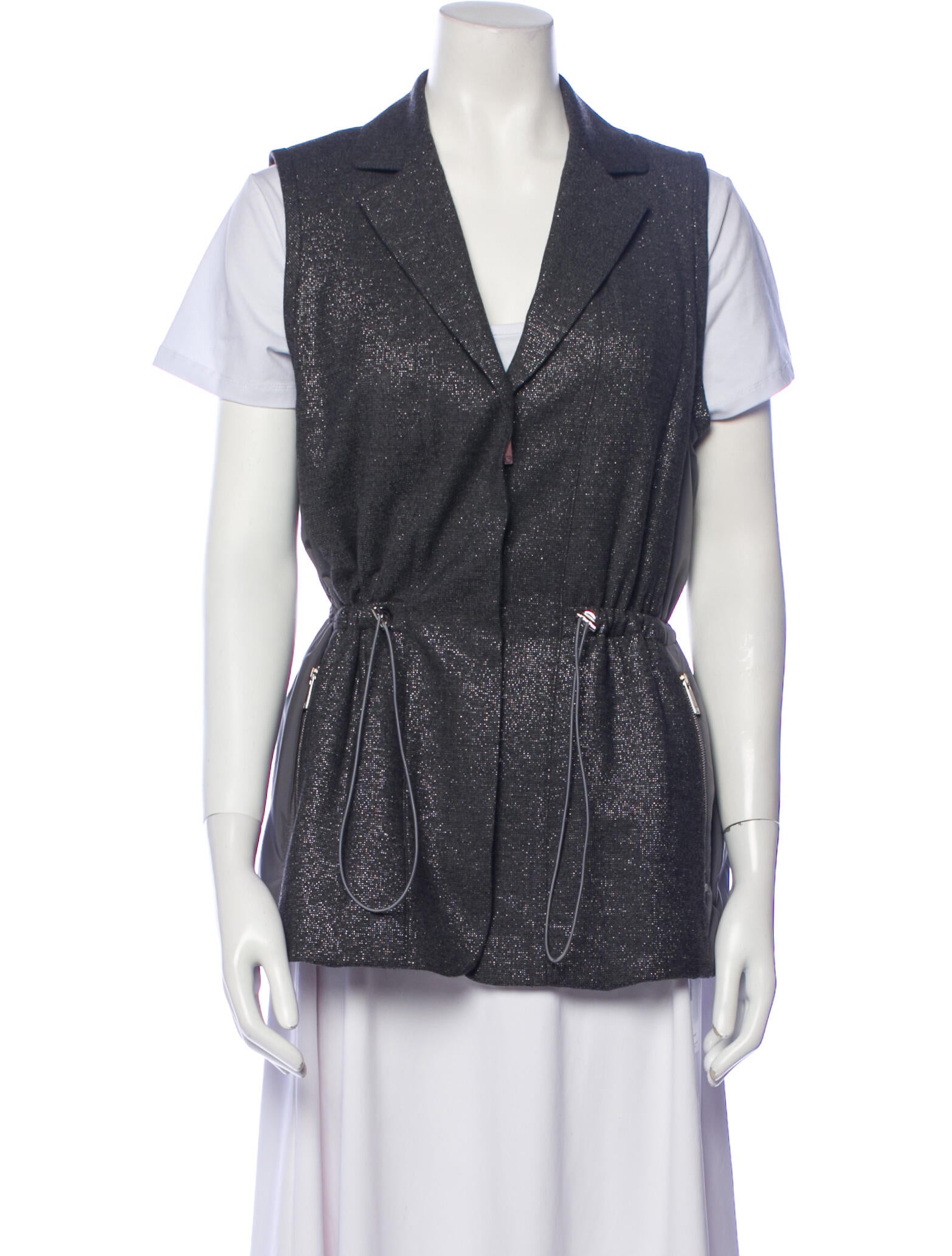 Lafayette 148 Vest Grey Jackets, Clothing WLFFY172081 The RealReal