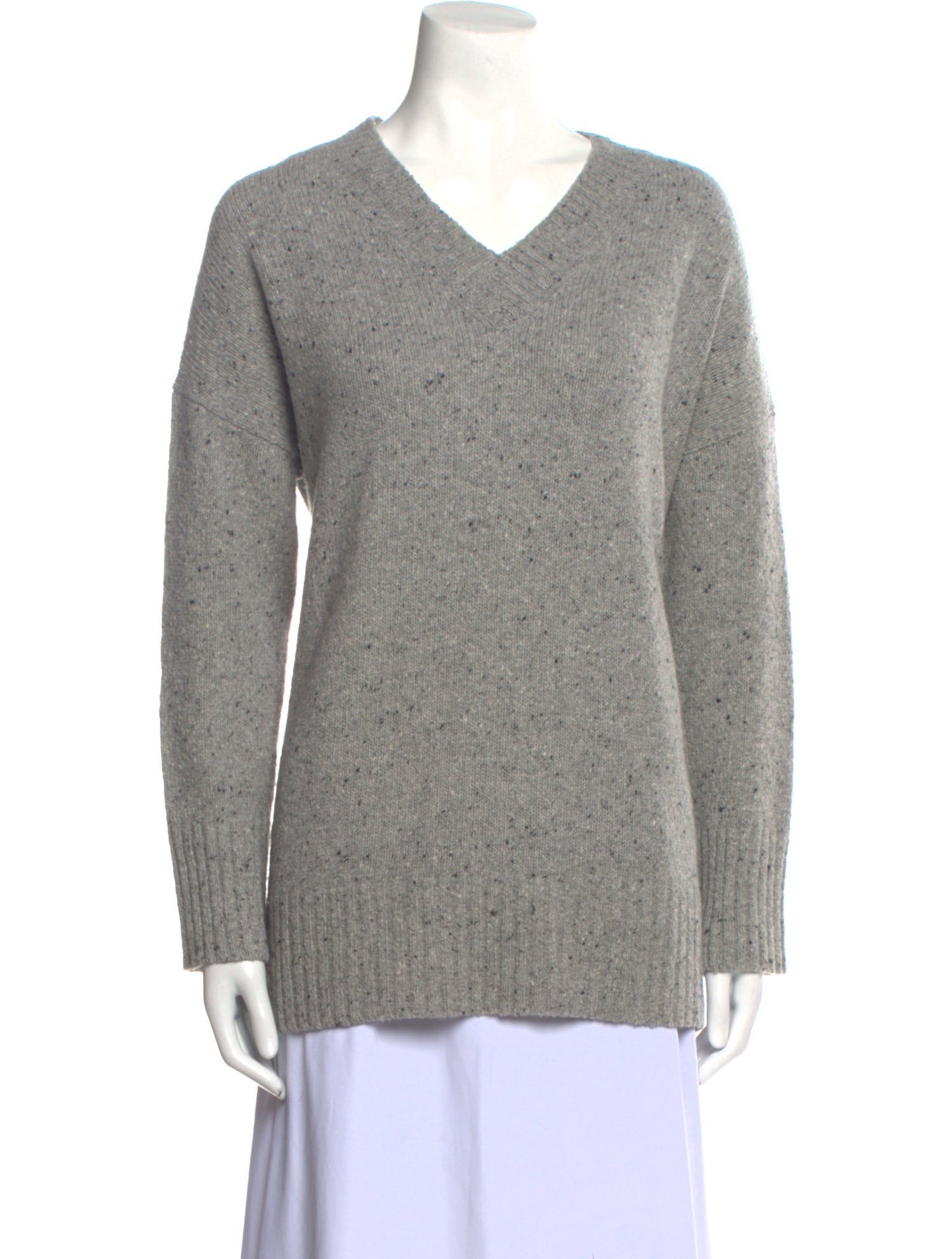 Lafayette 148 Cashmere V-Neck Sweater