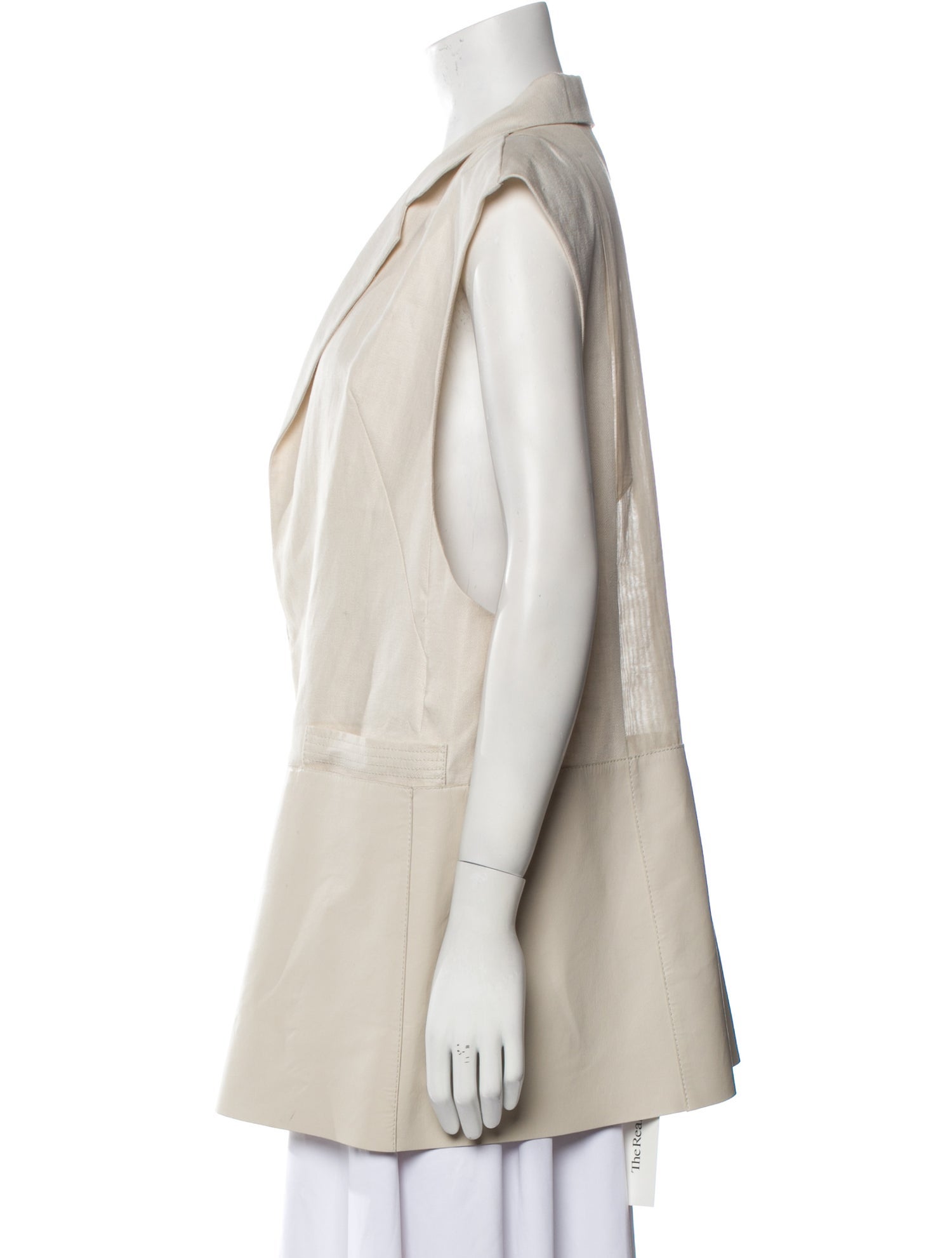 Lafayette 148 Vest Neutrals Jackets, Clothing WLFFY183104 The