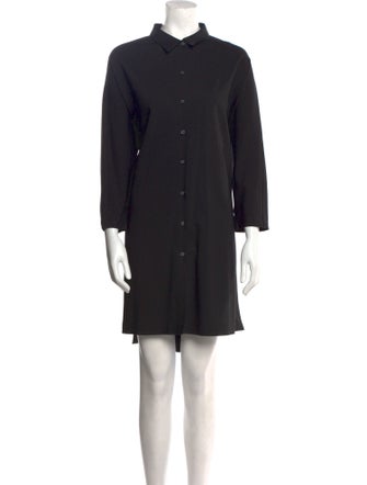 Lafayette 148 Virgin Wool Knee-Length Dress