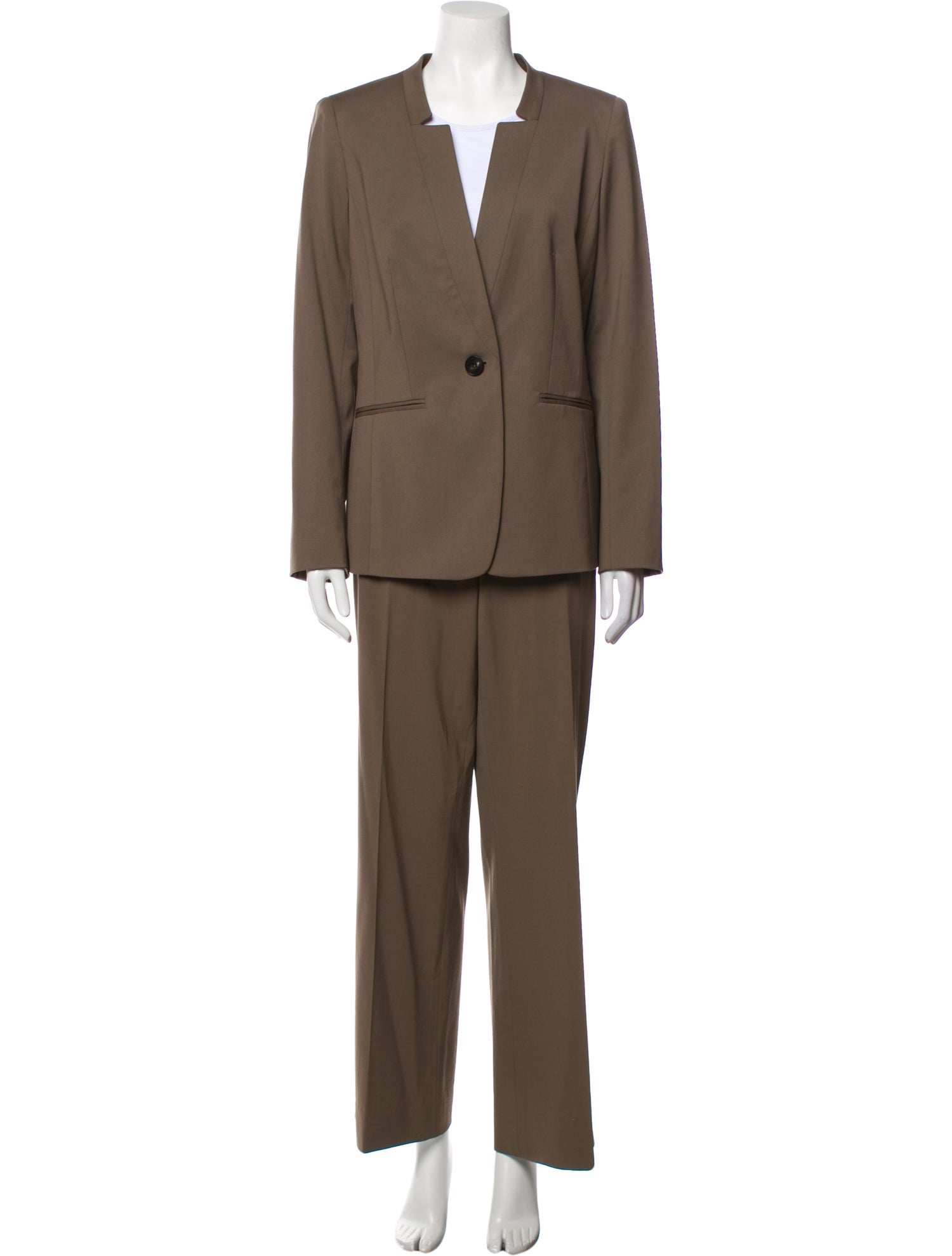 Lafayette 148 Virgin Wool Pantsuit