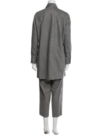 Lafayette 148 Virgin Wool Pant Set