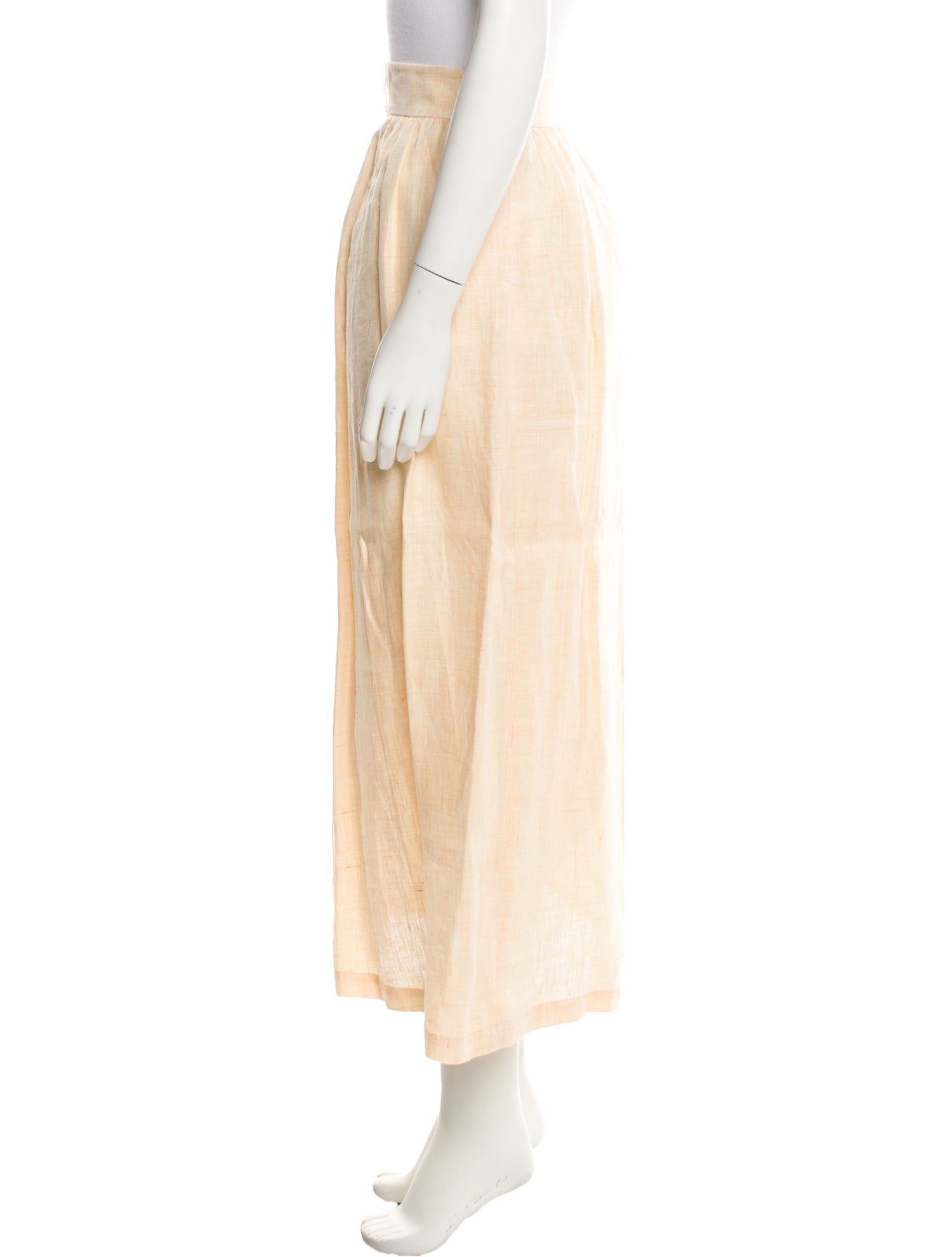 Lafayette 148 Linen Midi Length Skirt