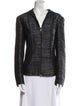 Lafayette 148 Tweed Pattern Evening Jacket