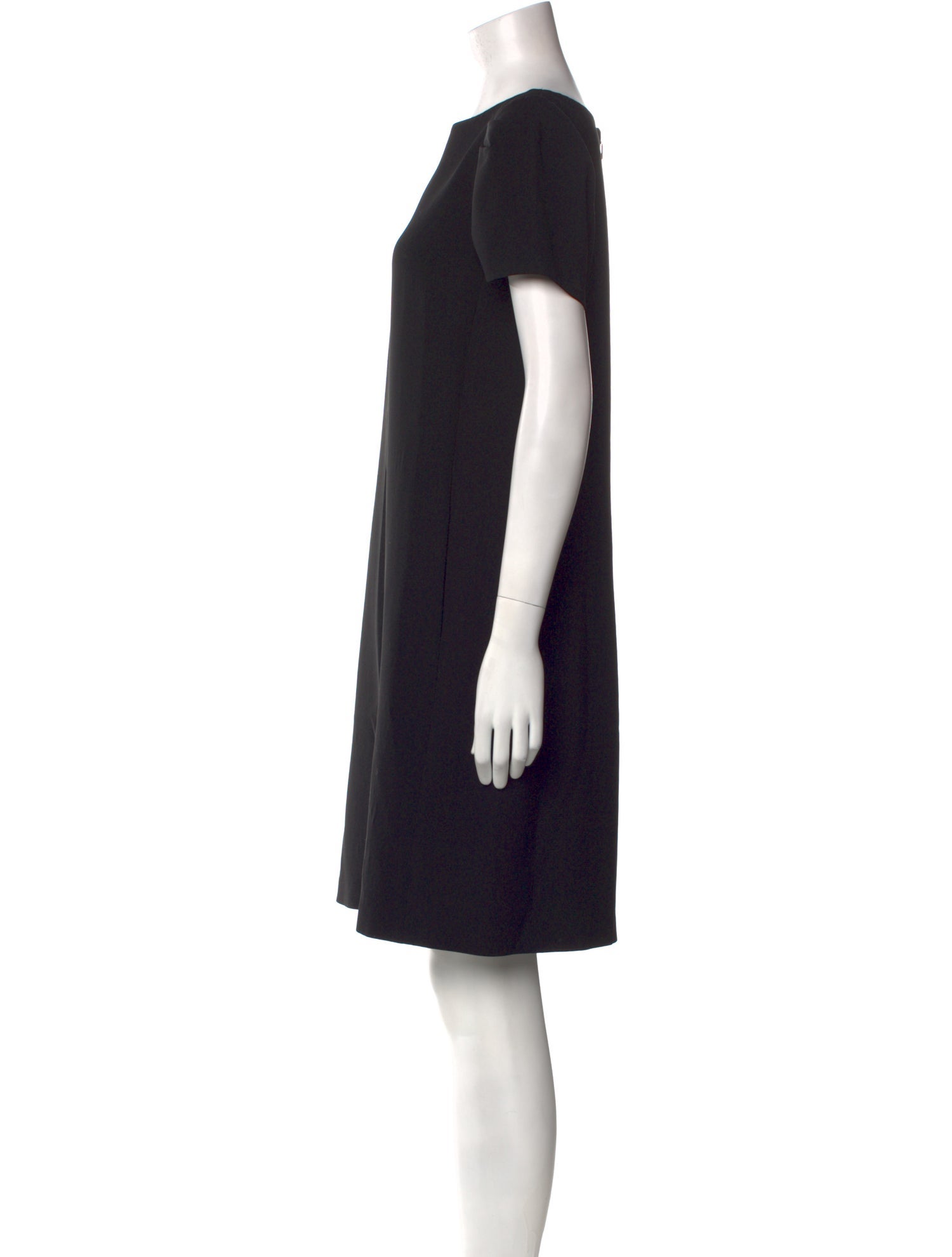 Lafayette 148 Bateau Neckline Knee-Length Dress