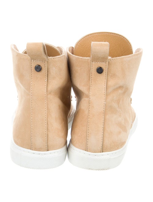Lafayette 148 Suede Wedge Sneakers