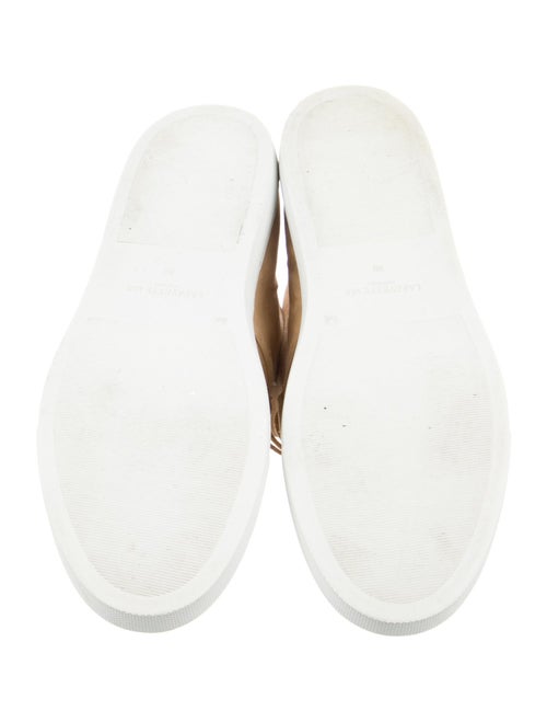 Lafayette 148 Suede Wedge Sneakers