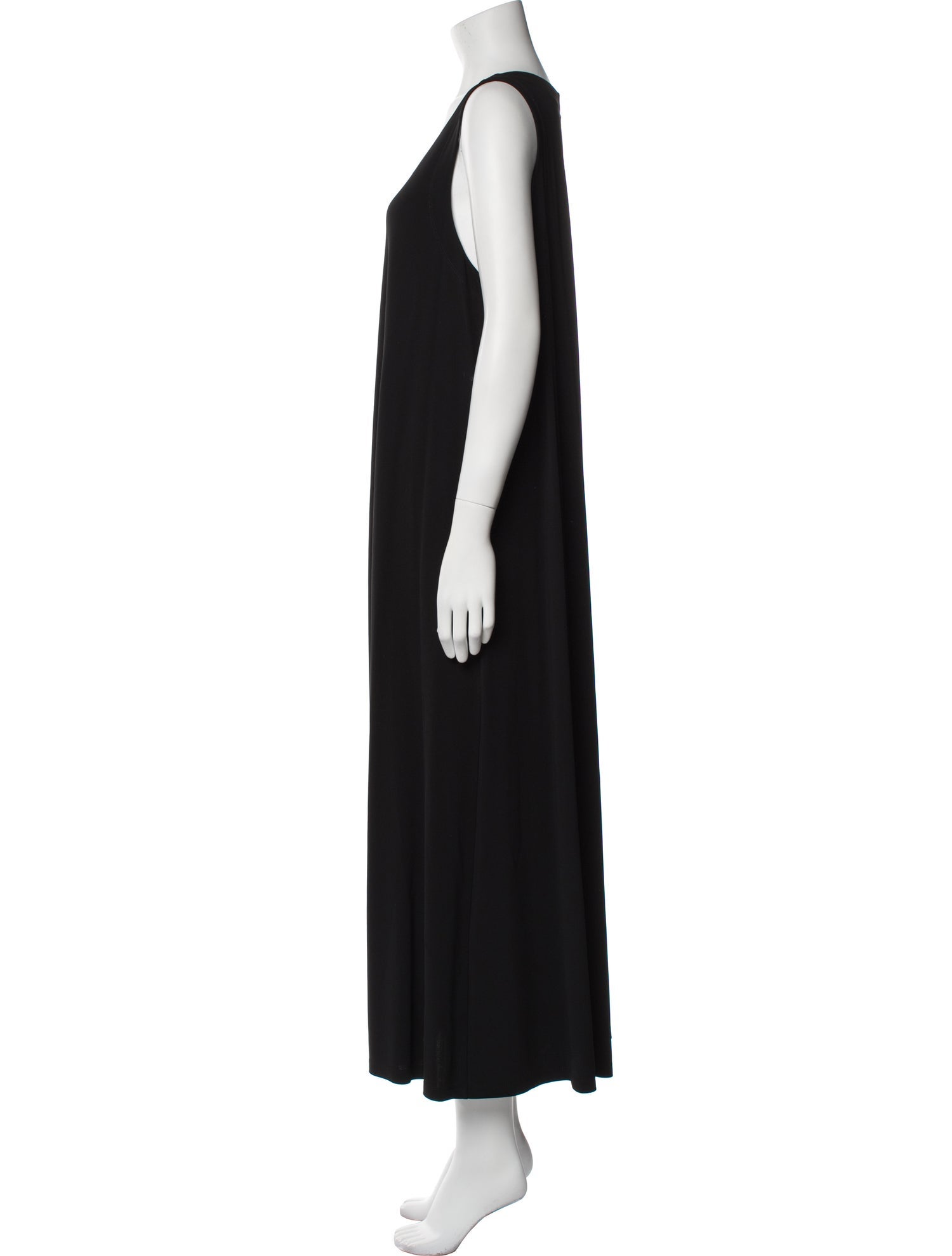 Lafayette 148 Scoop Neck Long Dress