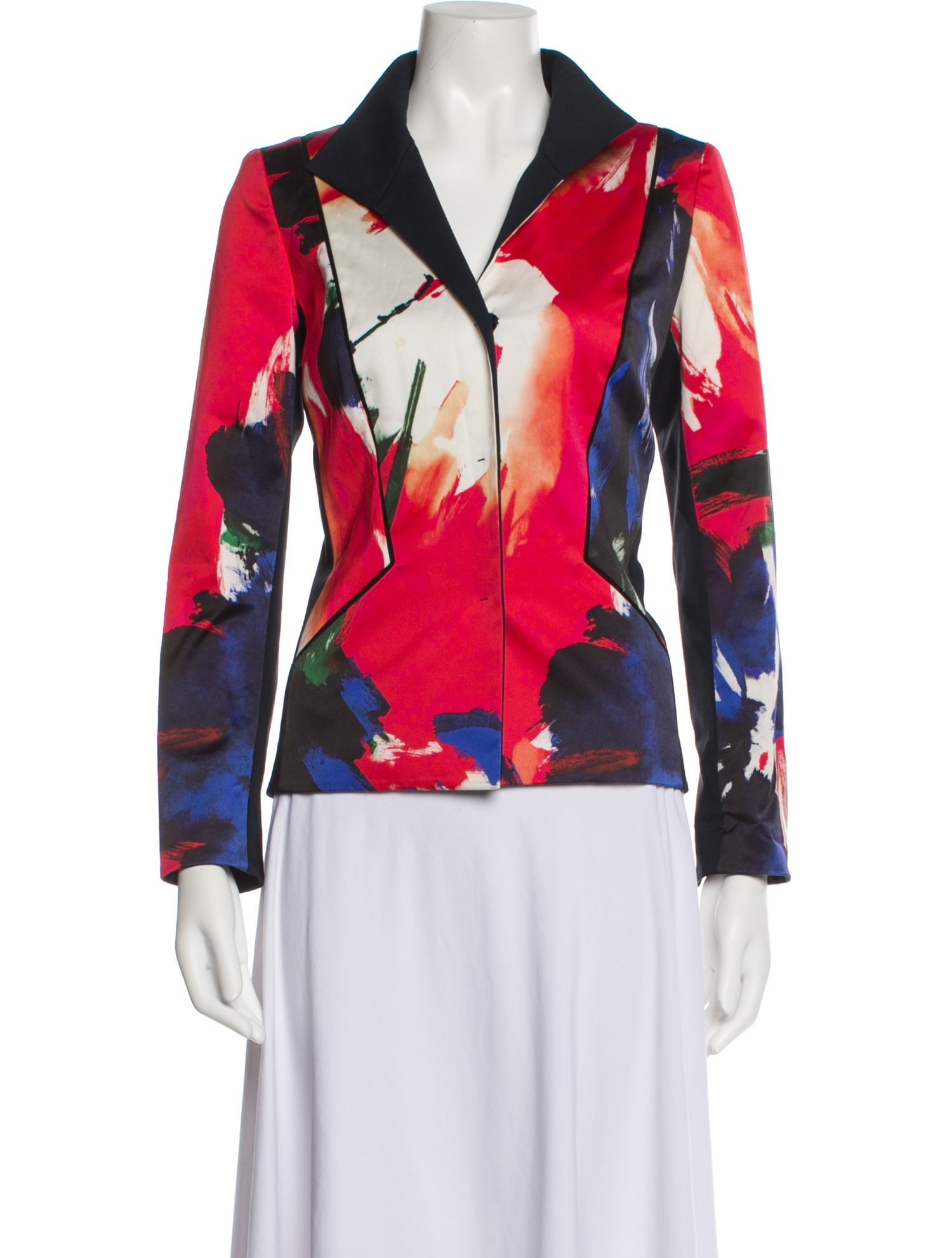 Lafayette 148 Floral Print Blazer