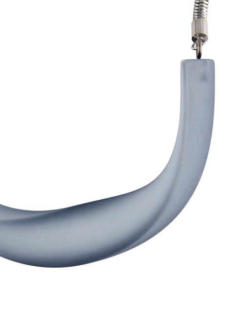 Lafayette 148 Lucite Chain Necklace