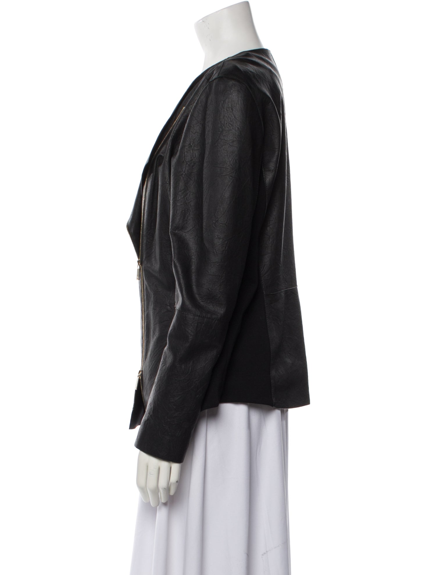 Lafayette 148 Leather Biker Jacket