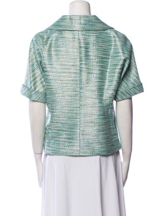 Lafayette 148 Tweed Pattern Evening Jacket