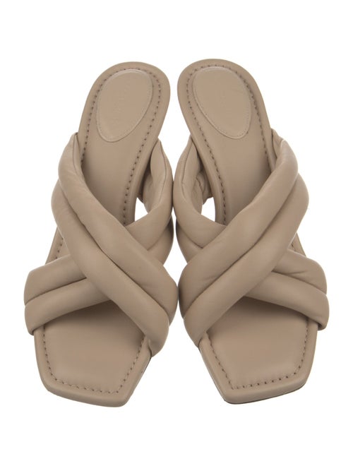 Lafayette 148 Leather Slides