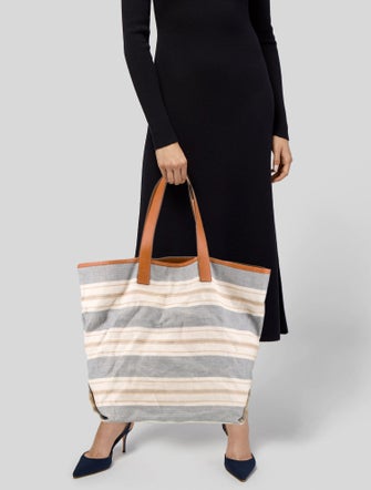 Lafayette 148 Canvas Tote