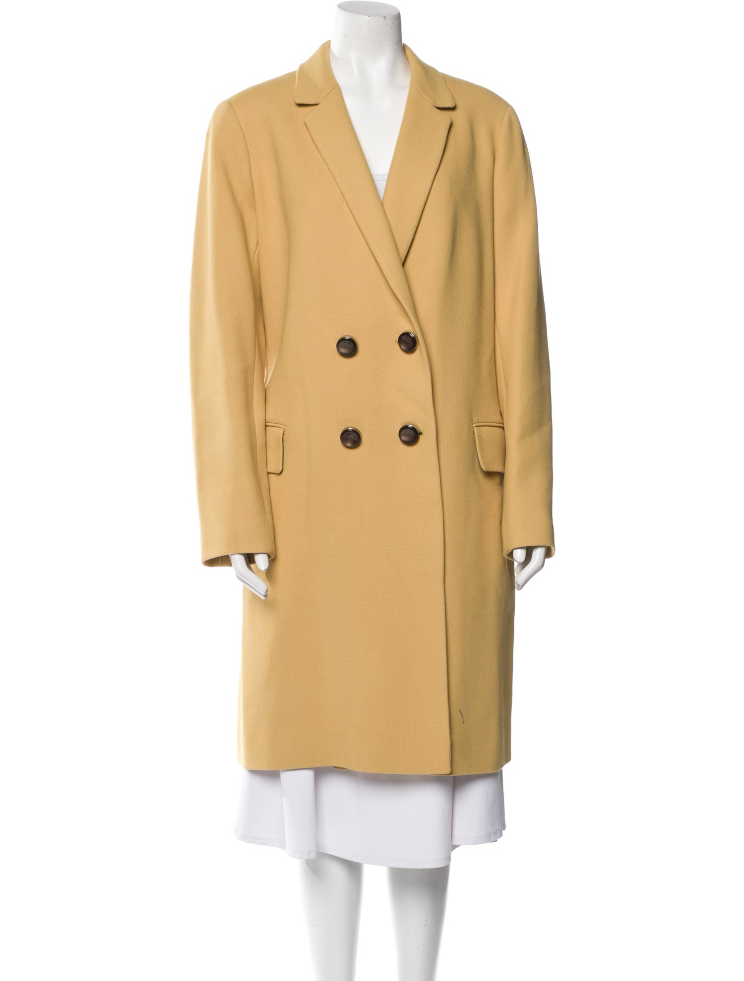 Lafayette 148 Virgin Wool Peacoat