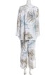 Lafayette 148 Printed Pant Set