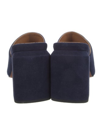 Lafayette 148 Suede Slides