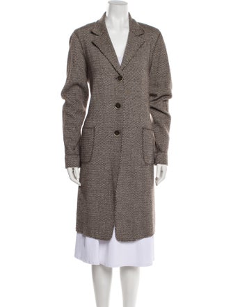 Lafayette 148 Wool Tweed Pattern Coat