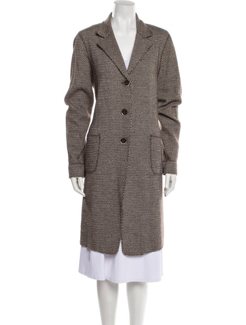 Lafayette 148 Wool Tweed Pattern Coat