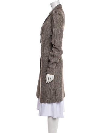 Lafayette 148 Wool Tweed Pattern Coat