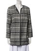 Lafayette 148 Houndstooth Print Coat