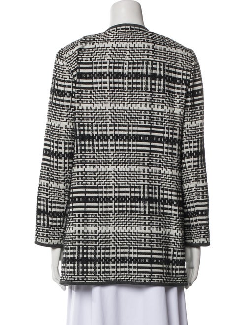 Lafayette 148 Houndstooth Print Coat