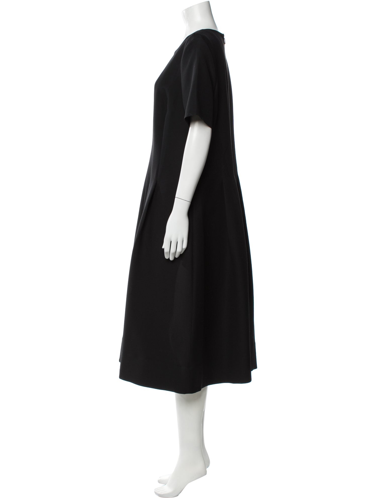Lafayette 148 Wool Midi Length Dress