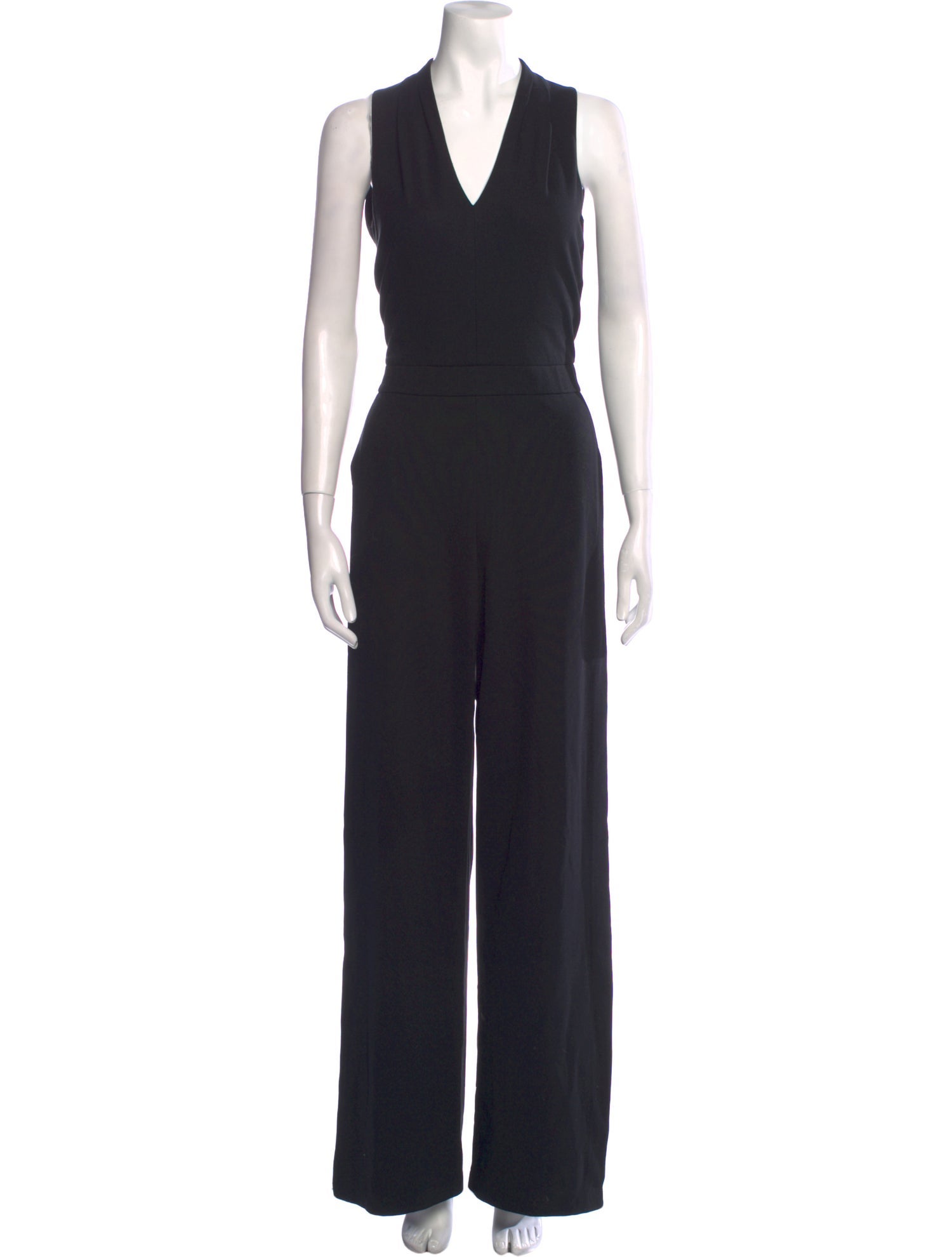 Lafayette 148 V-Neck Jumpsuit