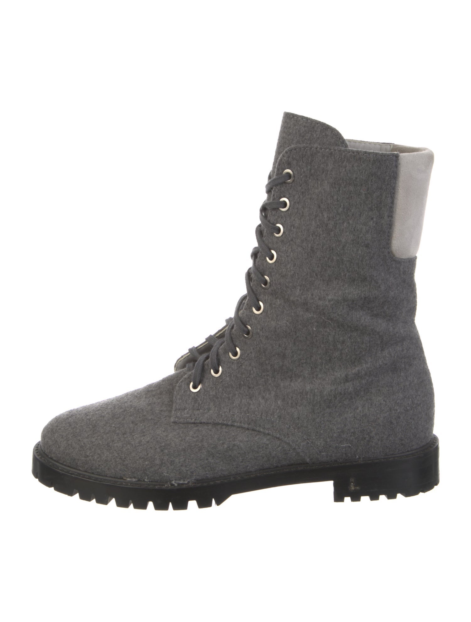Lafayette 148 Wool Combat Boots