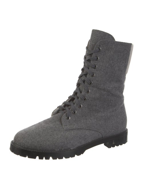 Lafayette 148 Wool Combat Boots
