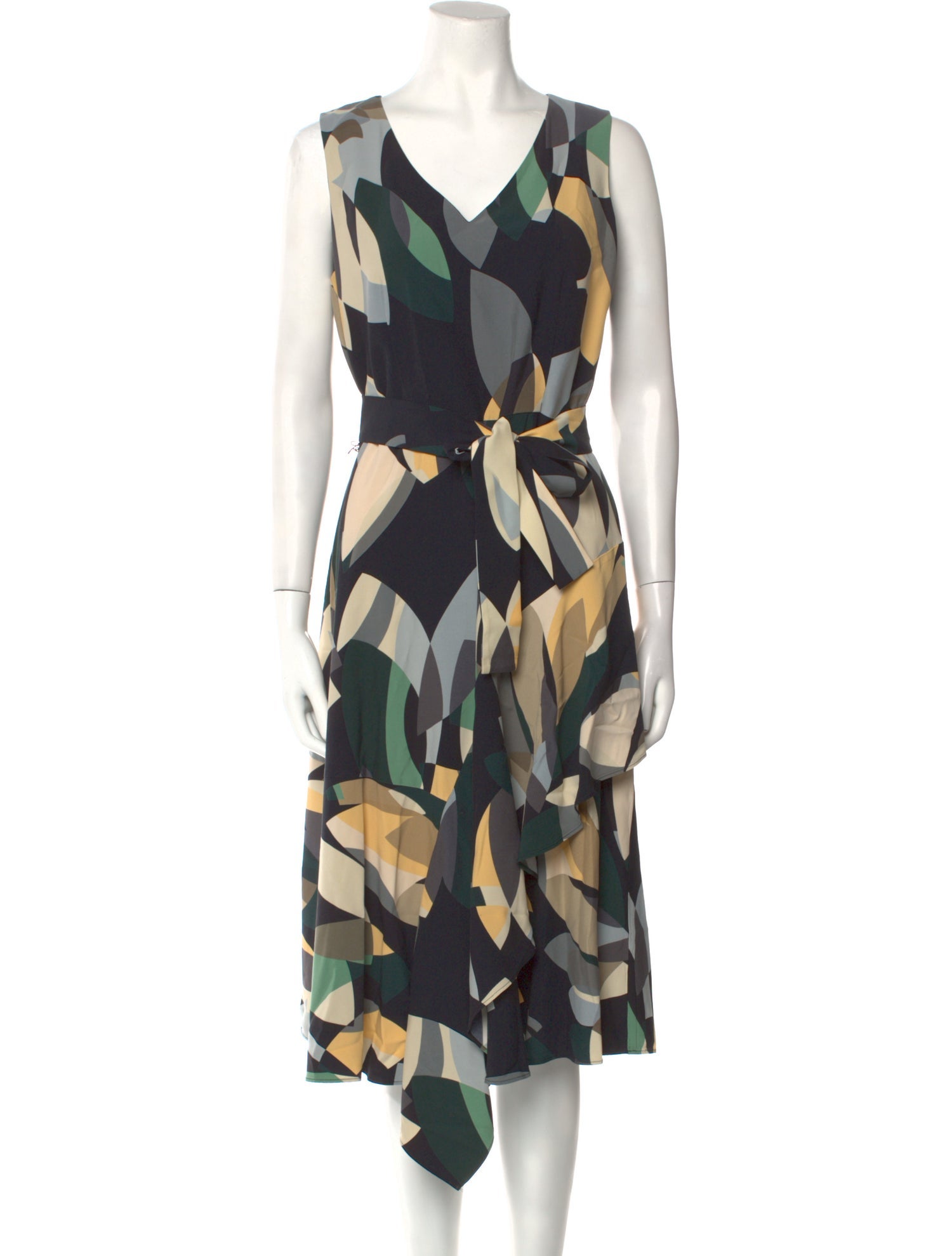 Lafayette 148 Printed Long Dress