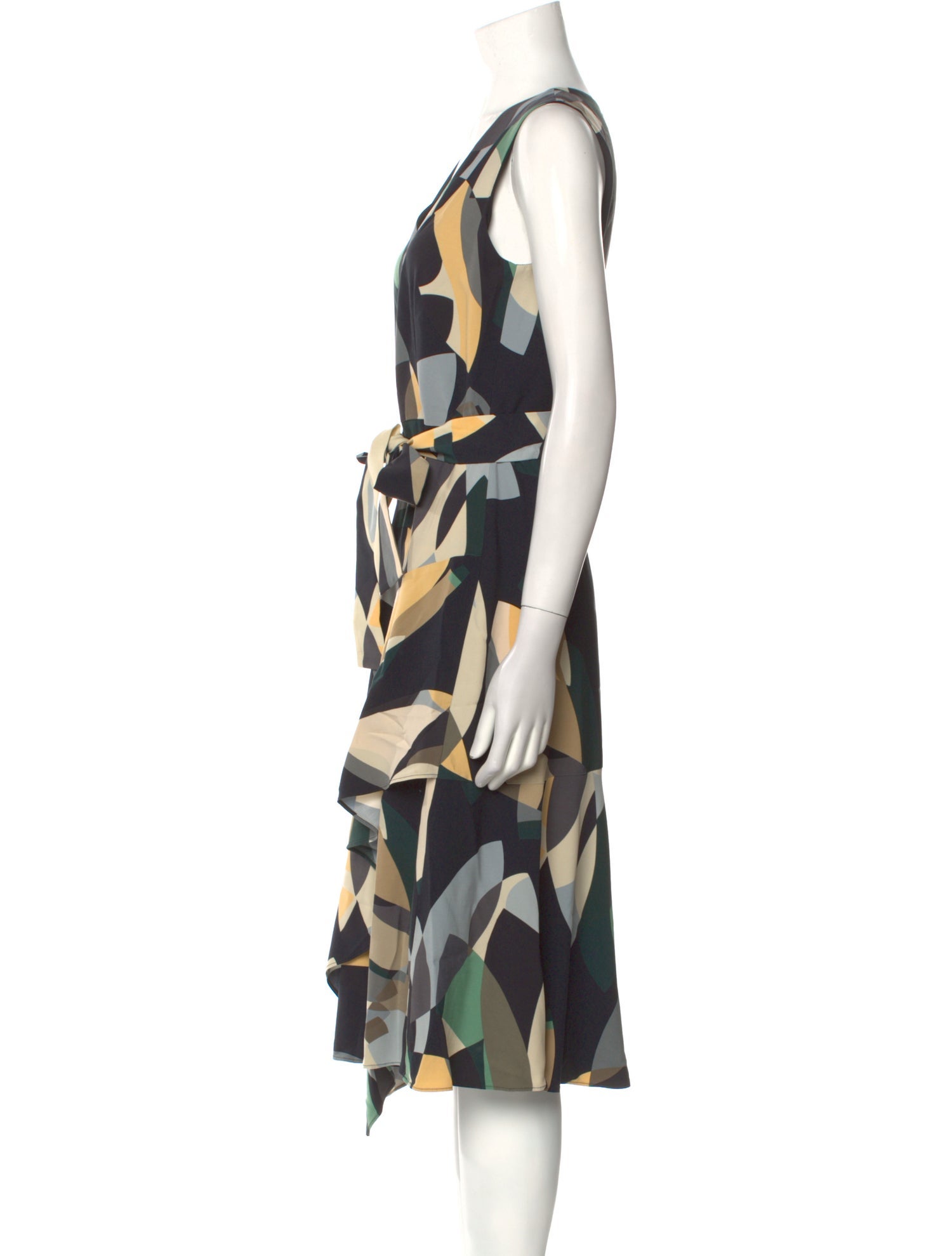 Lafayette 148 Printed Long Dress