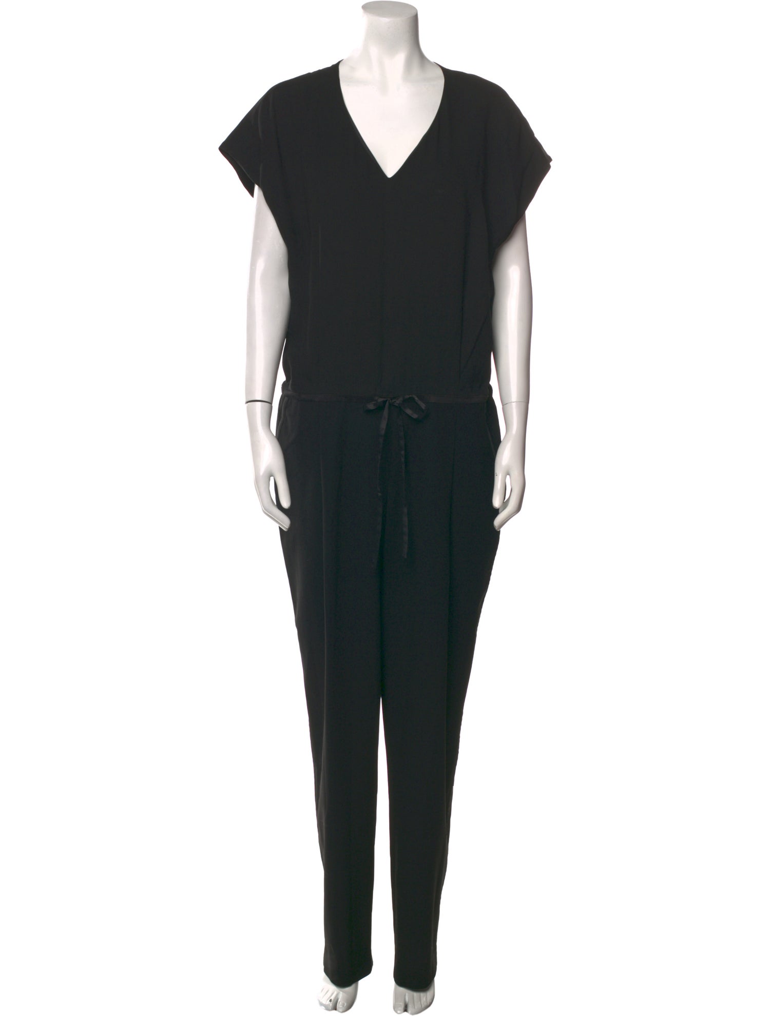 Lafayette 148 V-Neck Jumpsuit