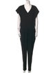 Lafayette 148 V-Neck Jumpsuit