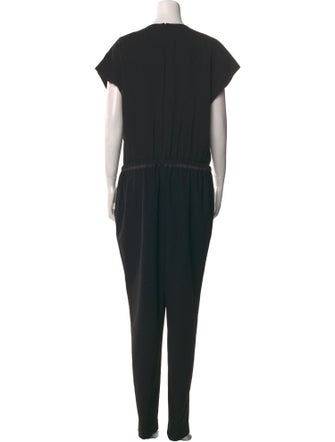 Lafayette 148 V-Neck Jumpsuit