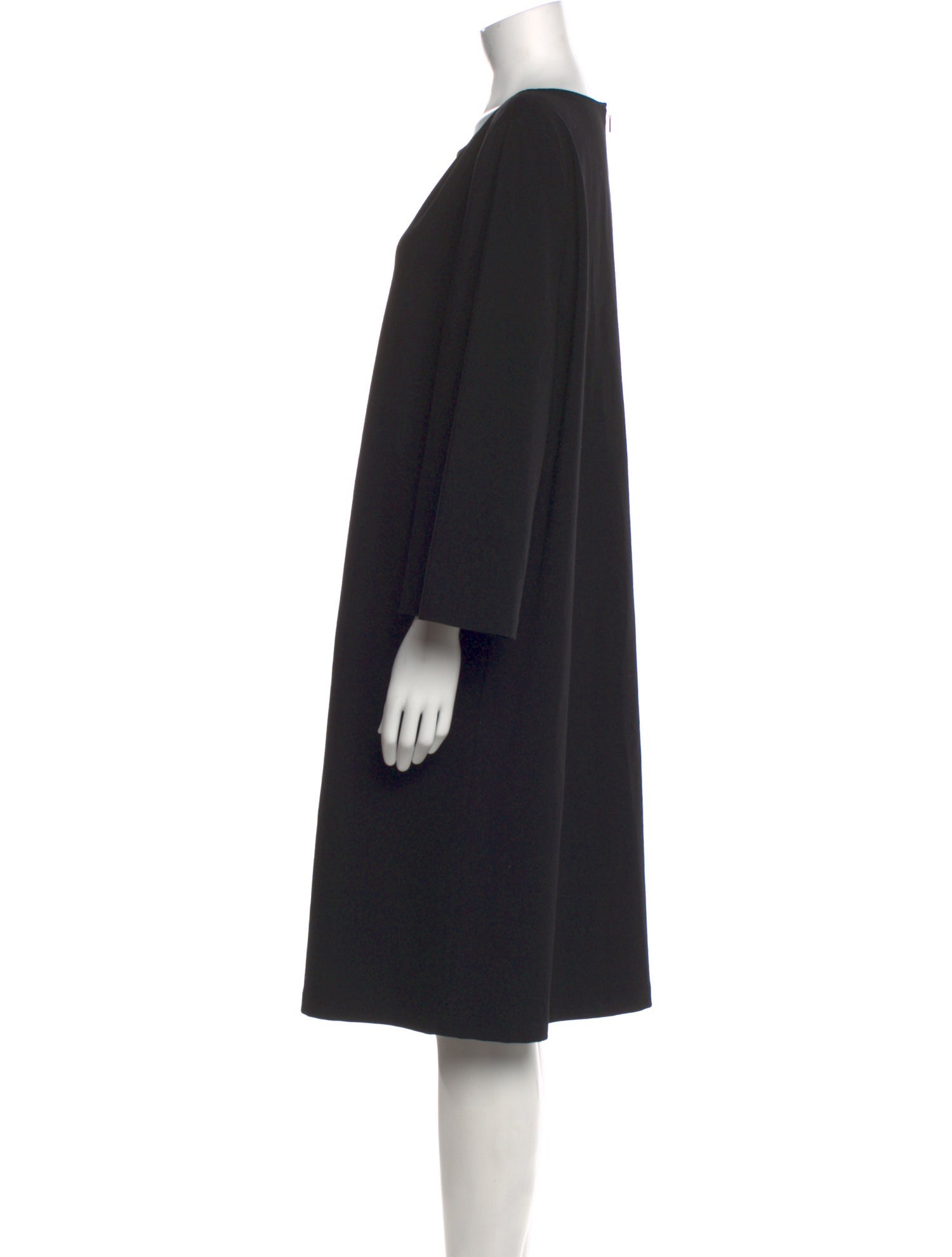 Lafayette 148 Bateau Neckline Knee-Length Dress